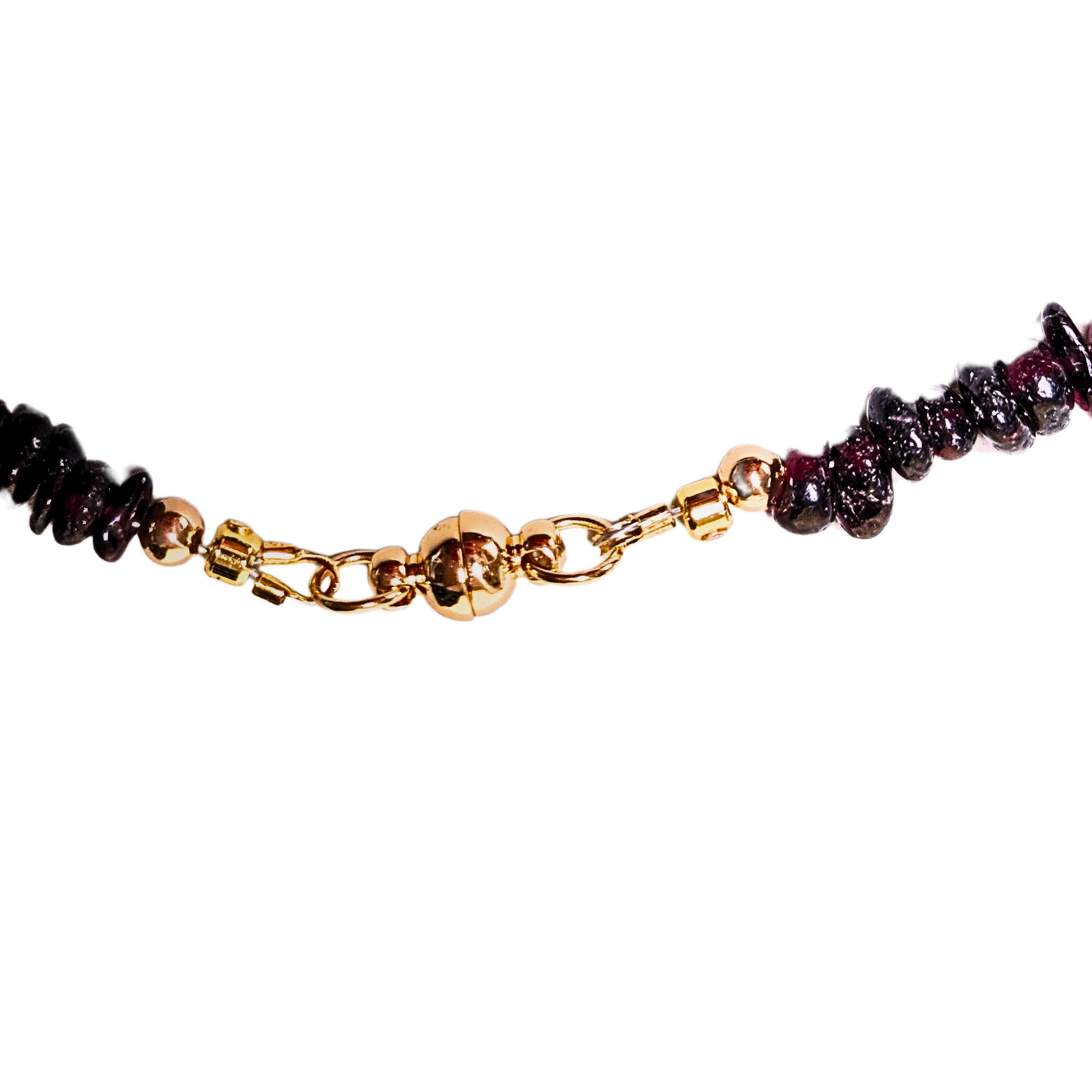 Granat-Halskette mit Herzanhänger – Elegantes Schmuckstück mit Naturstein