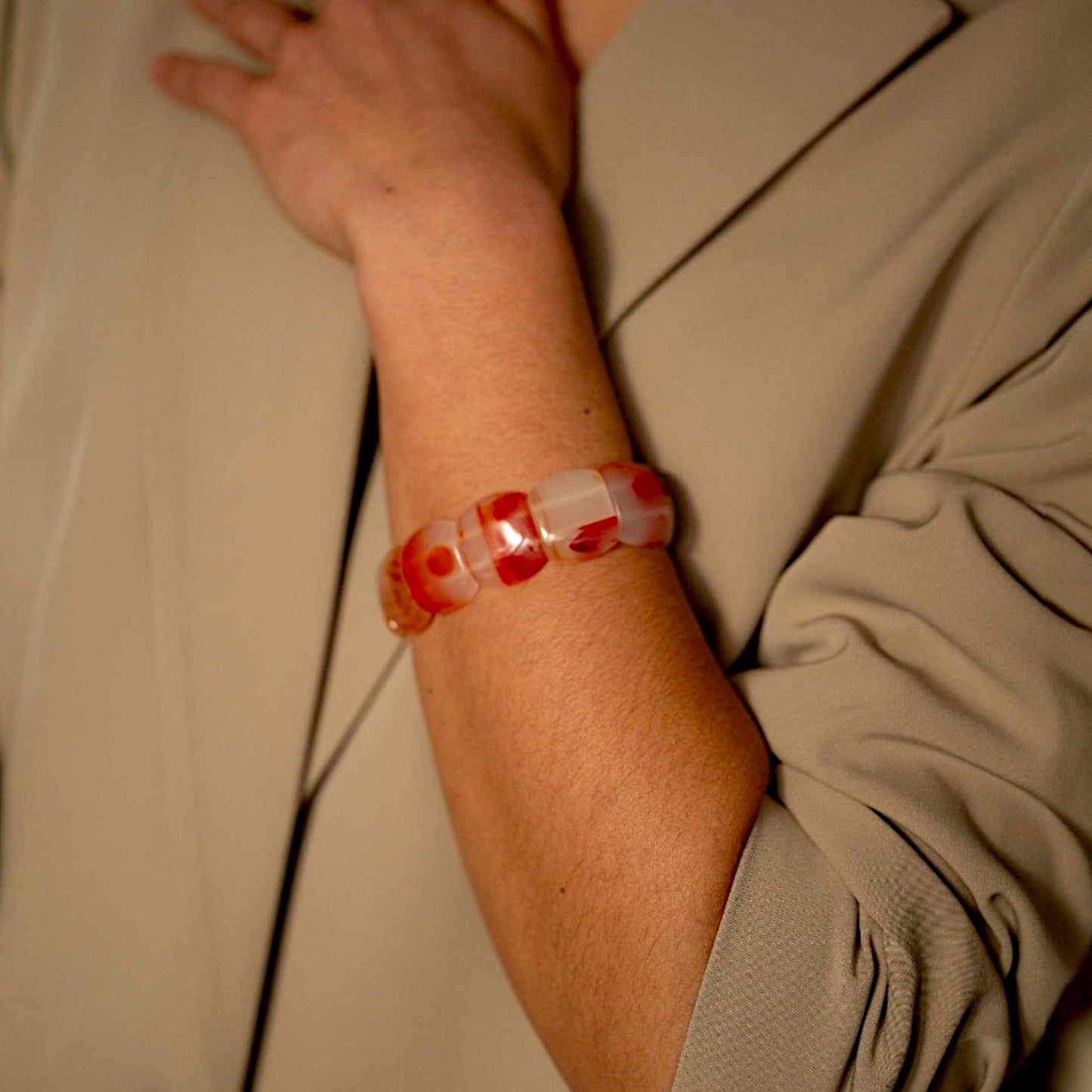 Natürliches Achat Armband