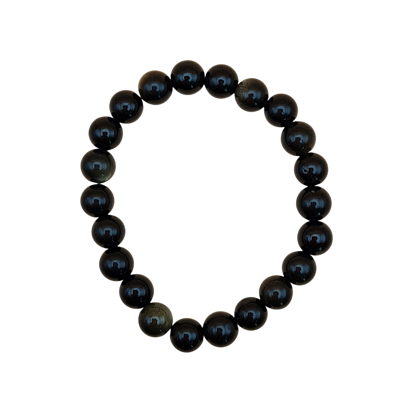 Schwarzer Obsidian Armband – Schutz und Stärke
