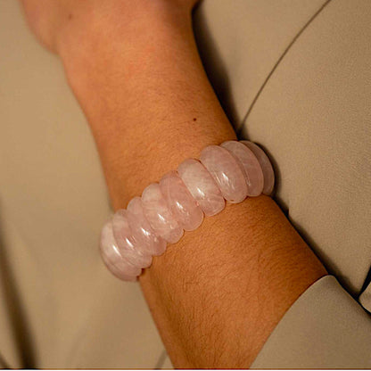 Rosenquarz Armband – Stein der Liebe und Harmonie