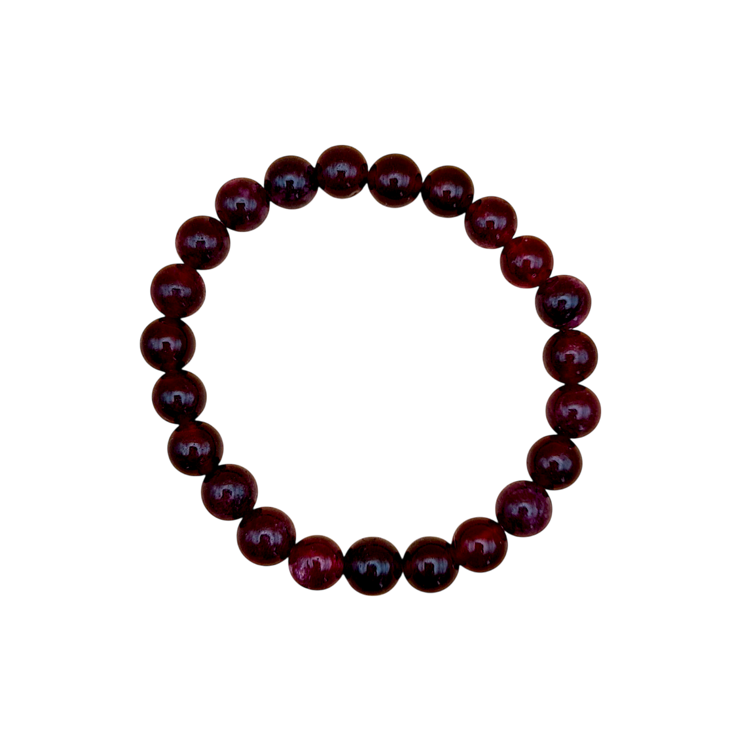 Elegantes Granat Armband 