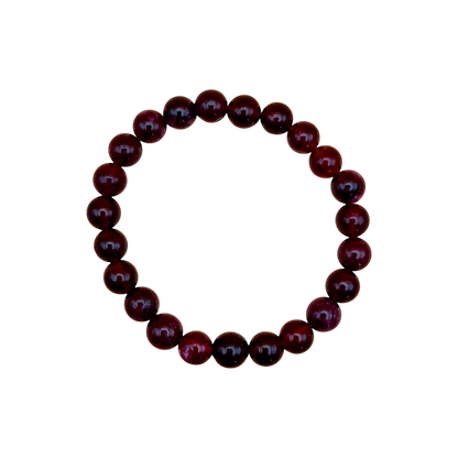Elegantes Granat Armband 