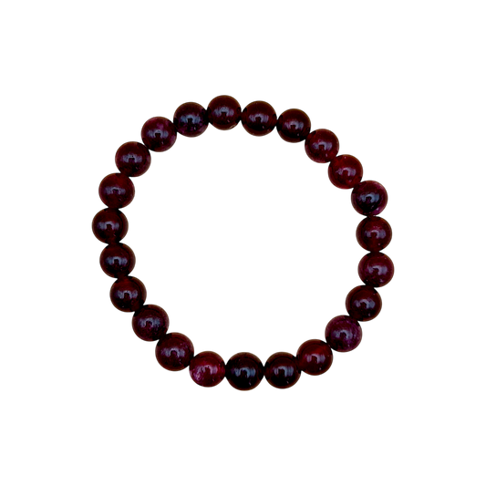 Elegantes Granat Armband 