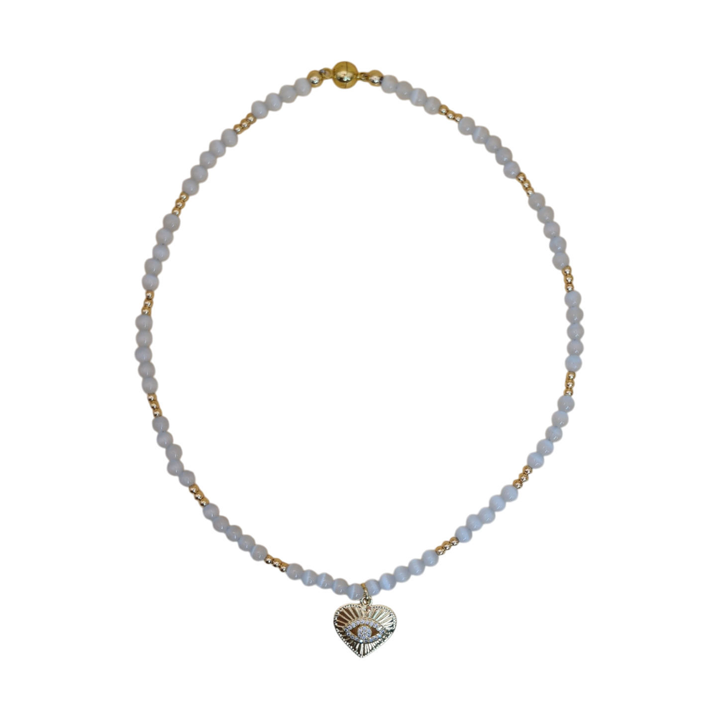 Choker aus Katzenauge
