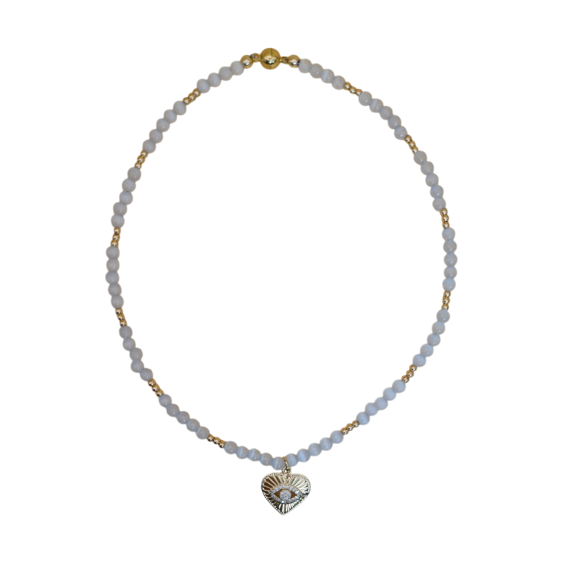 Choker aus Katzenauge